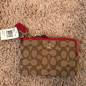 NWT Coach Wristlet - Authentic